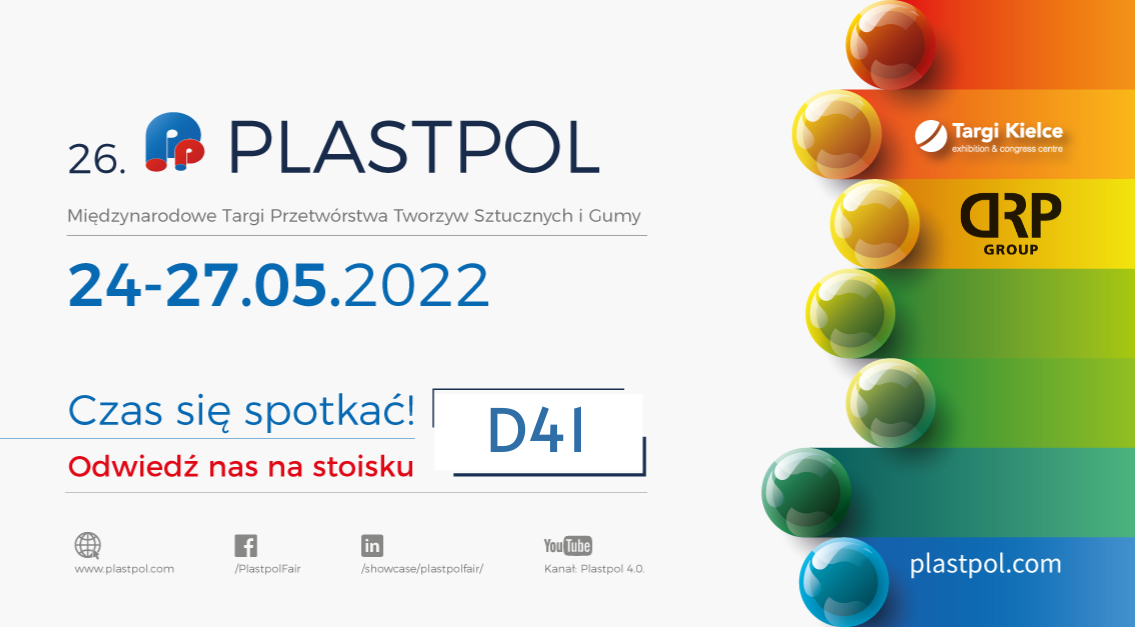 Zapraszamy na&nbsp;Targi PLASTPOL 2022
